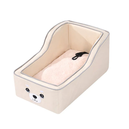 Travel Small Dog Carriers Safe Transport Pet Car Central Control Dog Seat Bed for Cats Car Front Seat Travel Carrier