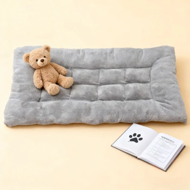Large Pet Mat Double Sided Warm Soft Dog Cat Bed All Season Sleeping Pad Sofa Cushion