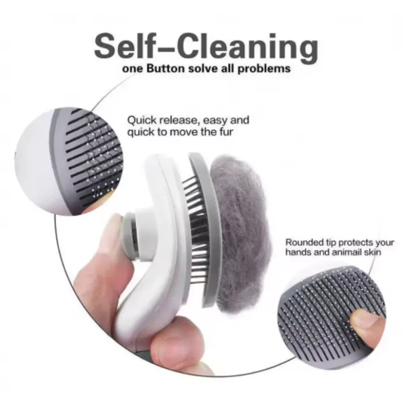Snout & Pounce™ 2-in-1 Deshedding Brush