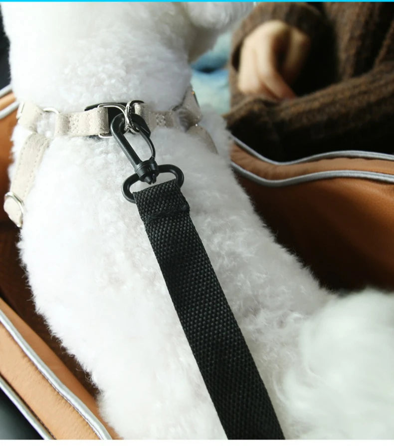 Travel Small Dog Carriers Safe Transport Pet Car Central Control Dog Seat Bed for Cats Car Front Seat Travel Carrier