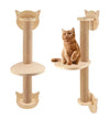 Modular Solid Wood Cat Shelves