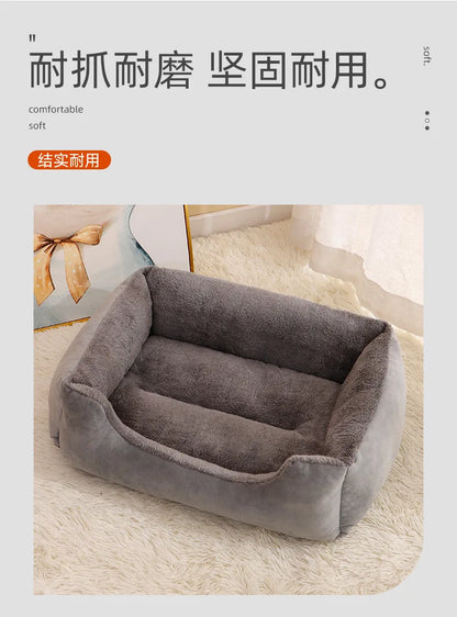 Winter Warm, All-season Plush Cat Pads for Cat and Dog Beds, Washable and Bite-resistant, Small, Medium and Large Dog Bed Pads