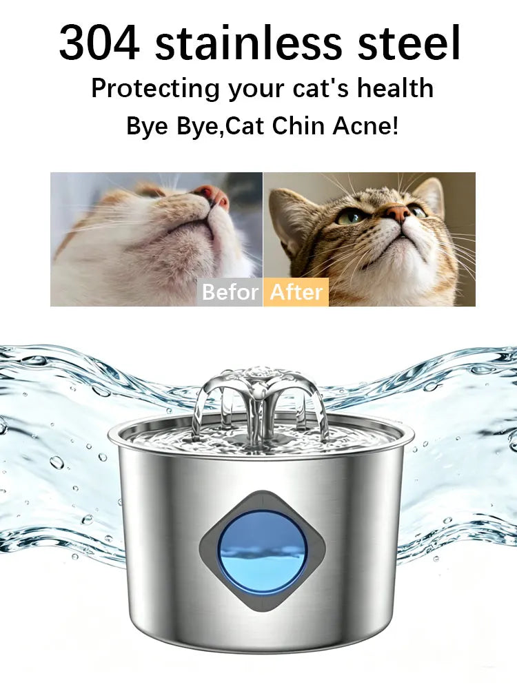 Snout & Pounce™ Cat Water Fountain