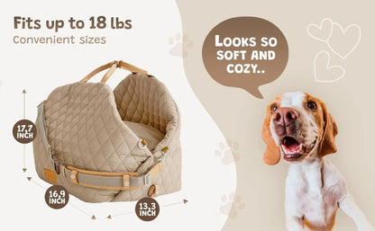 Multifunctional Pet Carrier: Handheld, 3-in-1, Car-Compatible Dog and Cat Bag, Portable Crossbody for Outings