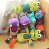 Corduroy Animal Shape Dog Toy
