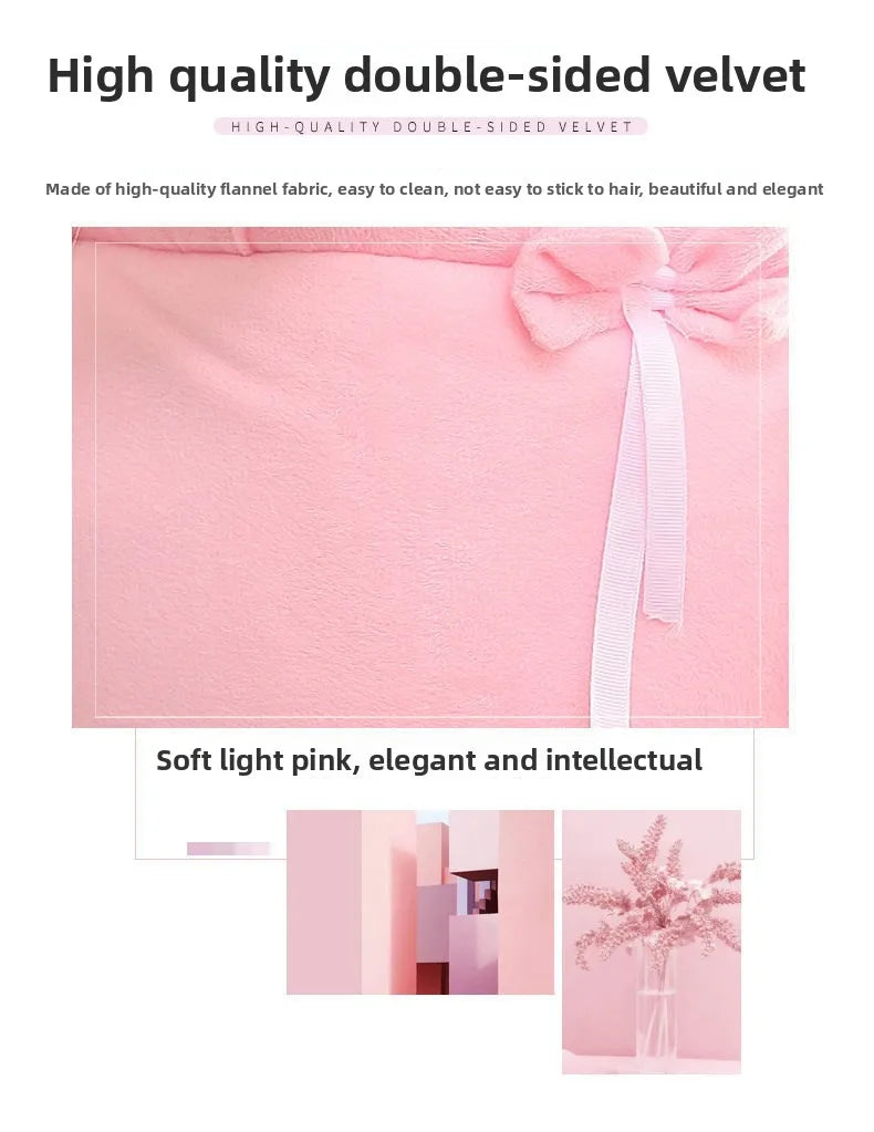 Cat Bag Winter Warm Cat Outing Bag Carrying Bag Large Capacity Crossbody Pet Bag Princess Style