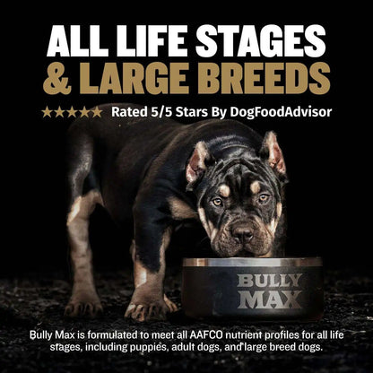 Premium High Calorie Dry Dog Food Chicken Kibble for Weight Gain & Muscle Building 4 lbs All Natural Pet Nutrition with Gut Health Probiotics 31/25 High Protein 600 Calories/Cup Daily Food for Active Dogs