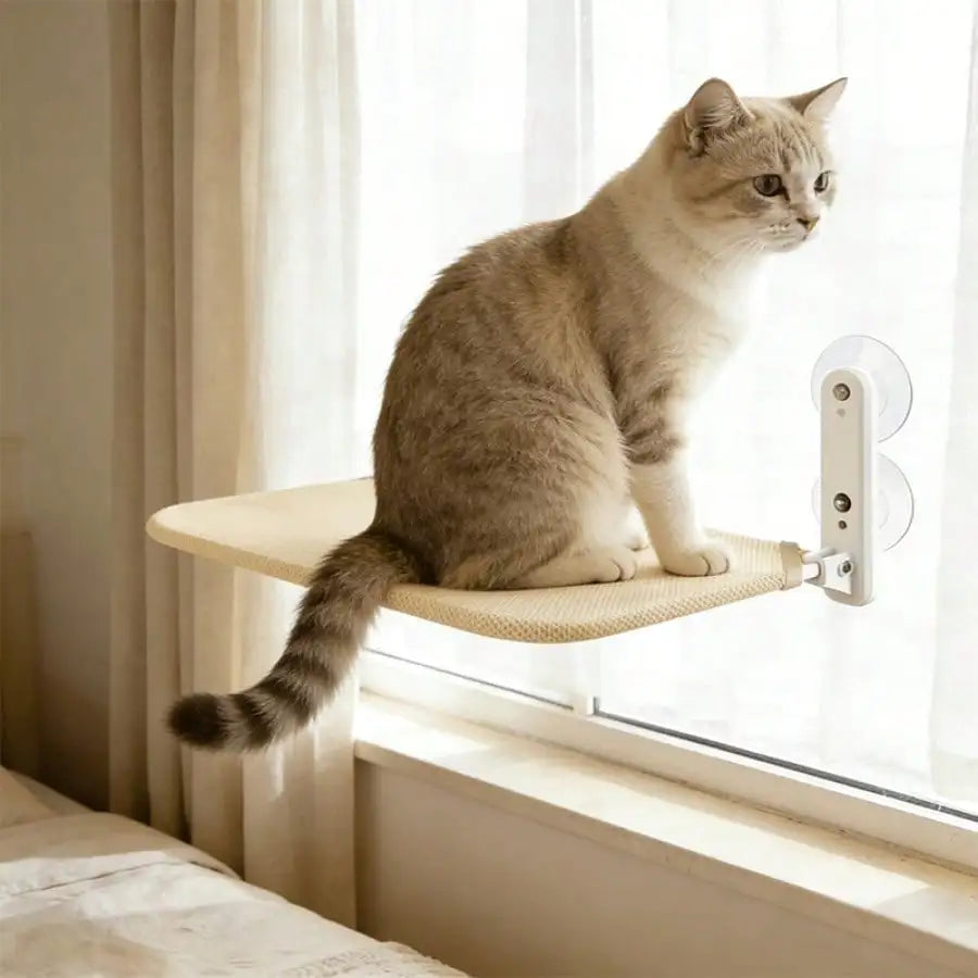 Snout & Pounce™ Window Cat Hammock