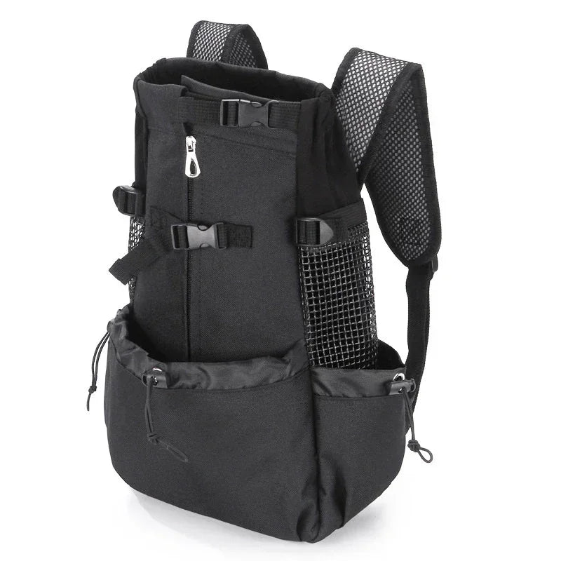 Strong Comfortable Oxford Cloth Dog Carrier Backpack for Cat Dogs High Quality Breathable Cycling Backpack for Outdoor Travel
