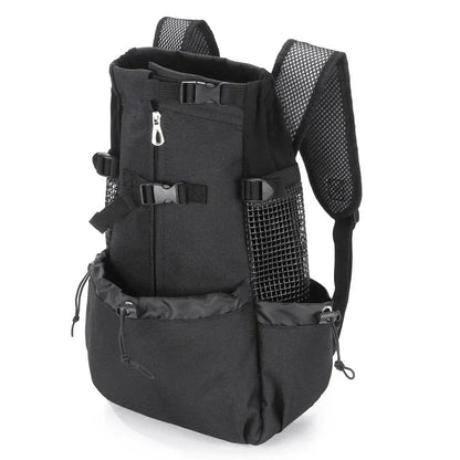Strong Comfortable Oxford Cloth Dog Carrier Backpack for Cat Dogs High Quality Breathable Cycling Backpack for Outdoor Travel