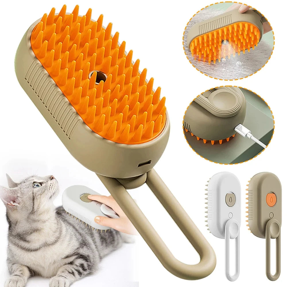 Snout & Pounce™ Mist Grooming Brush