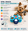 Interactive Spin & Snack Dog Feeder